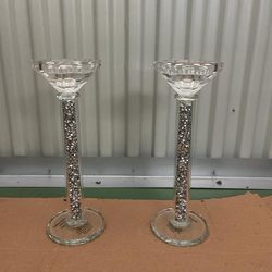 Crystal Candle Holders