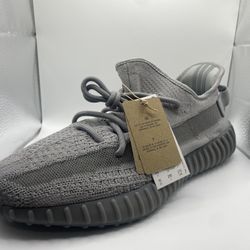 New Adidas Yeezy Boost 350 V2 Steel Grey - SIZE 10