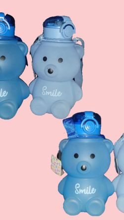 Bear Shaped Kids Water Bottle