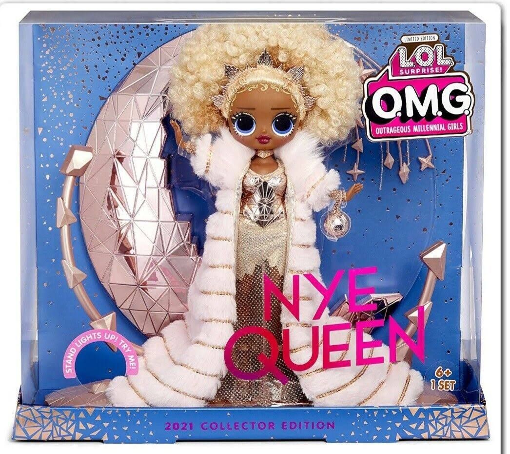 L.O.L. Surprise! LOL Surprise Holiday OMG 2021 Collector NYE Queen Fashion Doll 