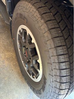 TRD wheels/tires