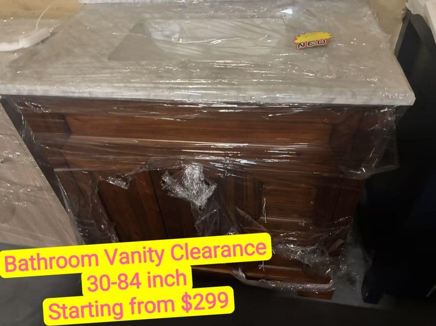 Bathroom Vanity Clearance,30-84 inch 17
