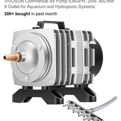 Air pump for aquarium