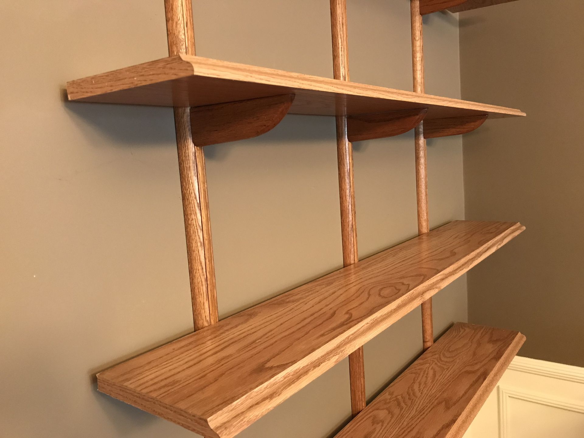 Shelves minimal and modern