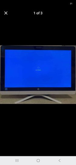 HP Intel Snow White All-In-One Desktop Touchscreen PC