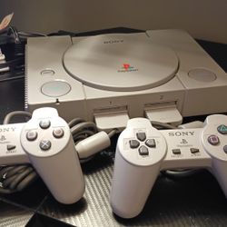 Sony PlayStation With 1 Game