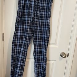 Mission Ridge Men’s Size M Blue Plaid Sleepwear. 30x32