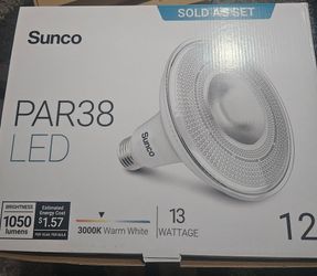 Sunco 12 pack led Flood Light  bulb