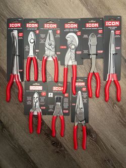 Icon 9pc Pliers Set