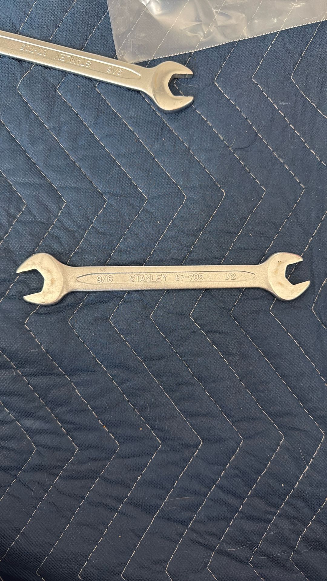 Stanley 87-705 9/16 and 1/2 Inch Wrench
