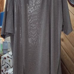 Eagle Crest Dri Wicking Tshirt Grey Plus Sizes