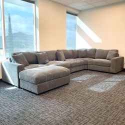 6pc Modular Sectional Sofa Couch