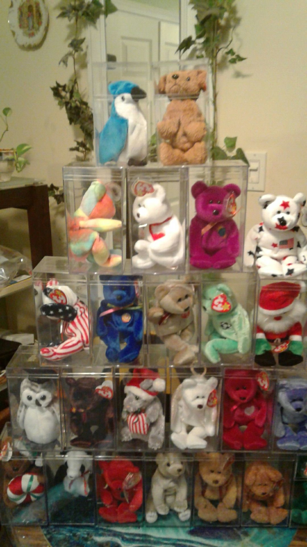 collection of Beanie Babies