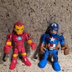 Playskool Marvel Super Hero adventures figure lot