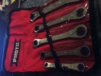 Proto 7-15 mm ratchet wrench set brand new