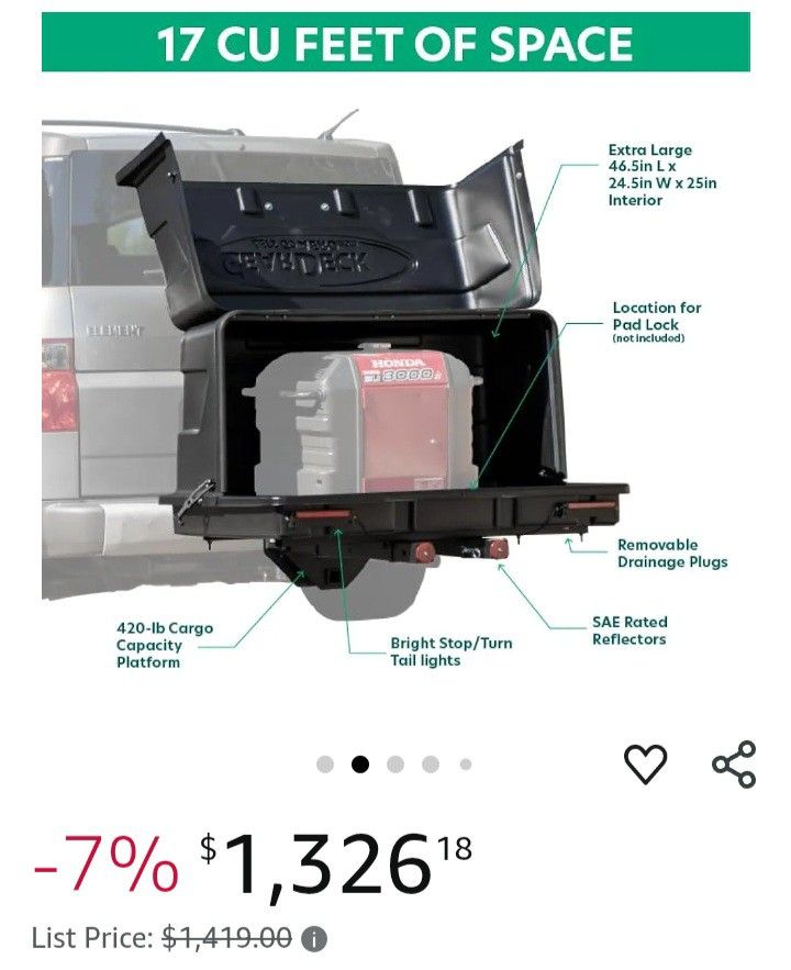 Hitch Cargo Carrier