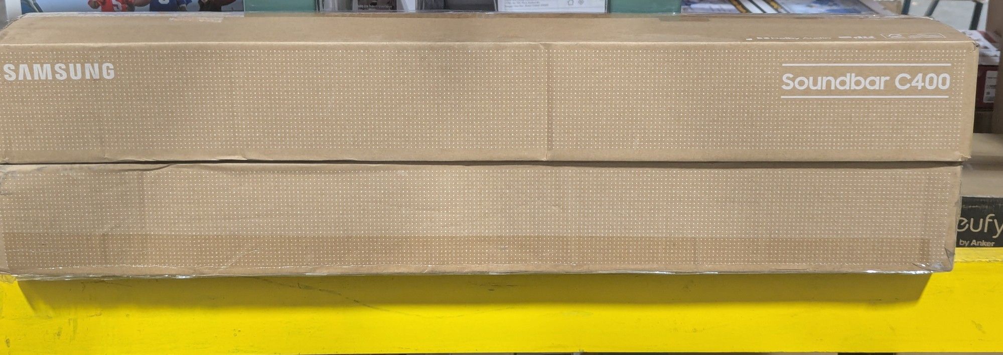 Samsung - HW-C400/ZA 2.0 Channel C-Series Soundbar with Built-in Woofer - Black