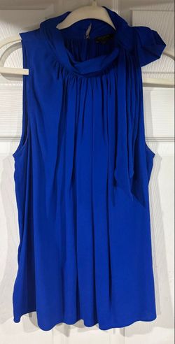 #111 Ann Taylor blue blouse