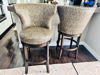 Custom Made Barstools Chair Pair