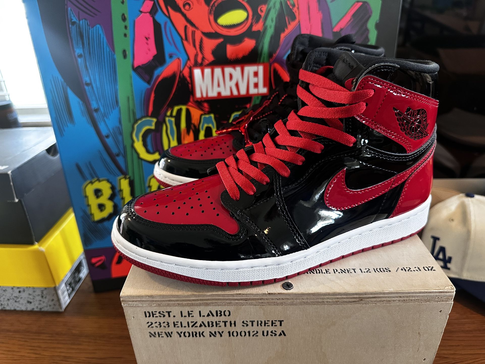 Air Jordan 1 Retro High // Patent Bred - 9.5M