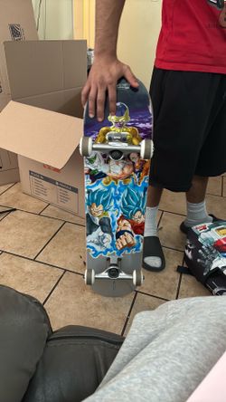 full primitive skateboard set up (dragon ball z)