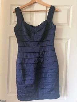 Lauren Ralph Lauren Navy Cocktail Dress Size 6
