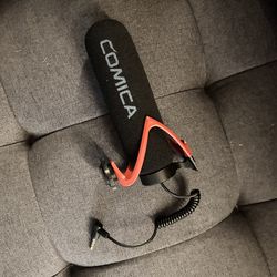 Shotgun microphone for cameras