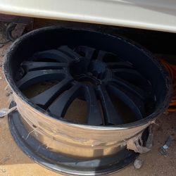 24”s Powder Coated Black
