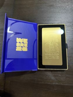 2026 FIFA World Cup commemorative souvenir plaque with Championship list