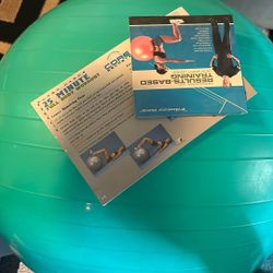 Exercise Ball With DVD