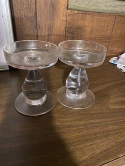 Heavy Pillar Candle Holders 