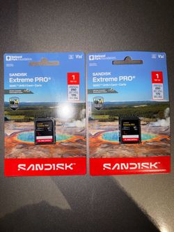SanDisk extreme pro 1tb SDXC UHS-I card