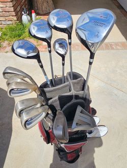 Trade golf clubs and bag for table saw
