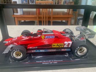 Model Car Group 1/18 Ferrari 126 C2 Turbo Diecast Model