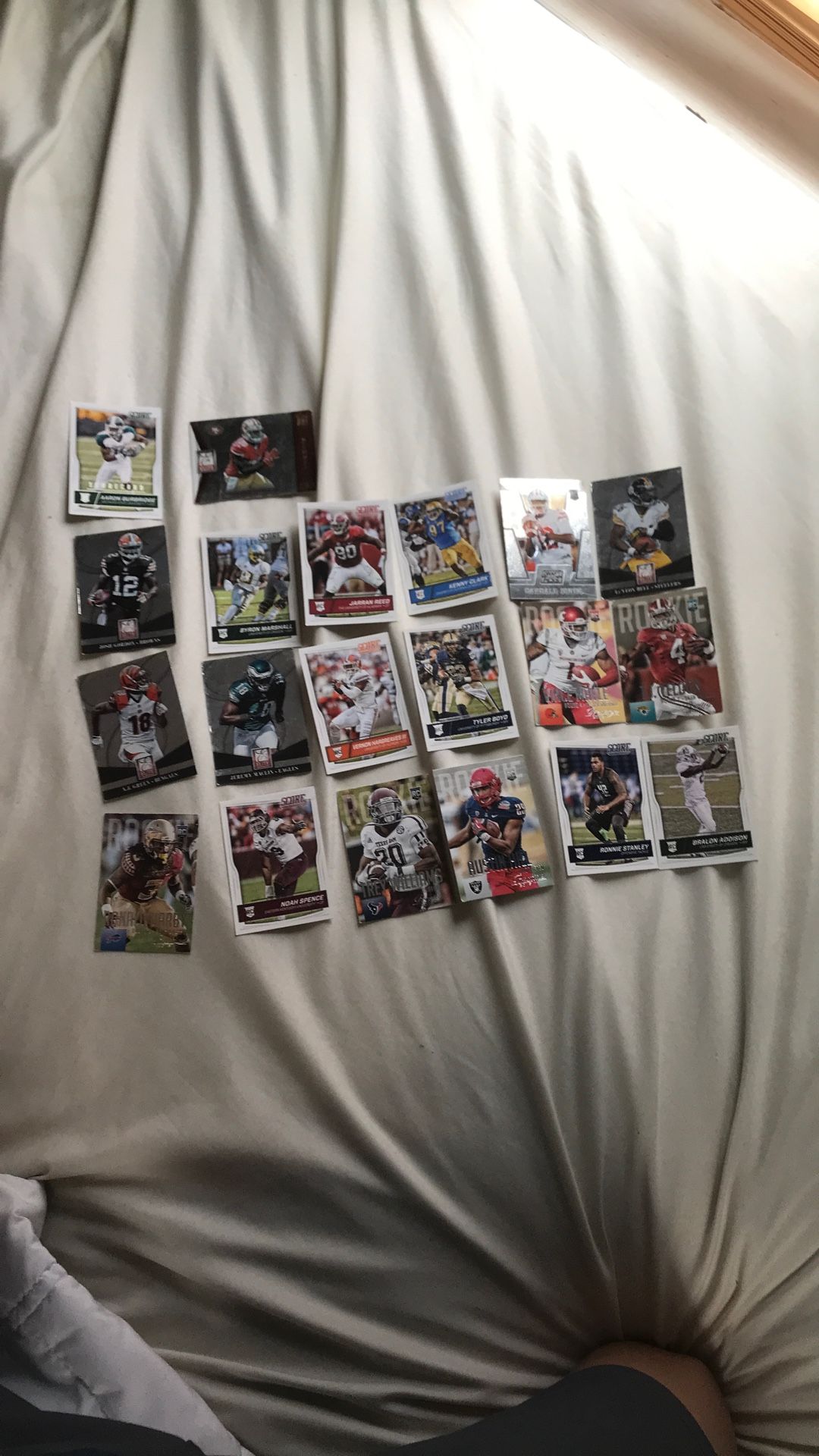 Foot Ball Cards For Trade Hit Me Up