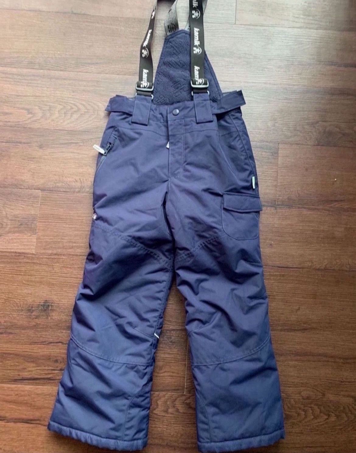 New kids snowbib Kamik, size 7Y