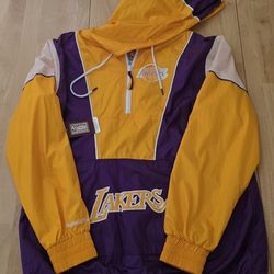 Lakers Mitchell & Ness Hardwood Classics Windbreaker 