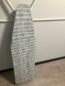 Iron and ironing board