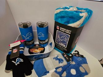 Detroit lions merch #7 items brand new