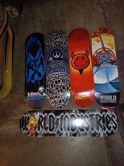 Vintage NOS Rare World Industries & Blind skateboard (s) Y2K 00's Only $80 a Piece!!!