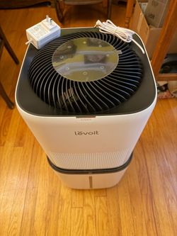 LEVOIT 6000S Smart 6 gallon Evaporative Humidifier. Used DOES NOT INCLUDE POWER CORD OR FILTERS