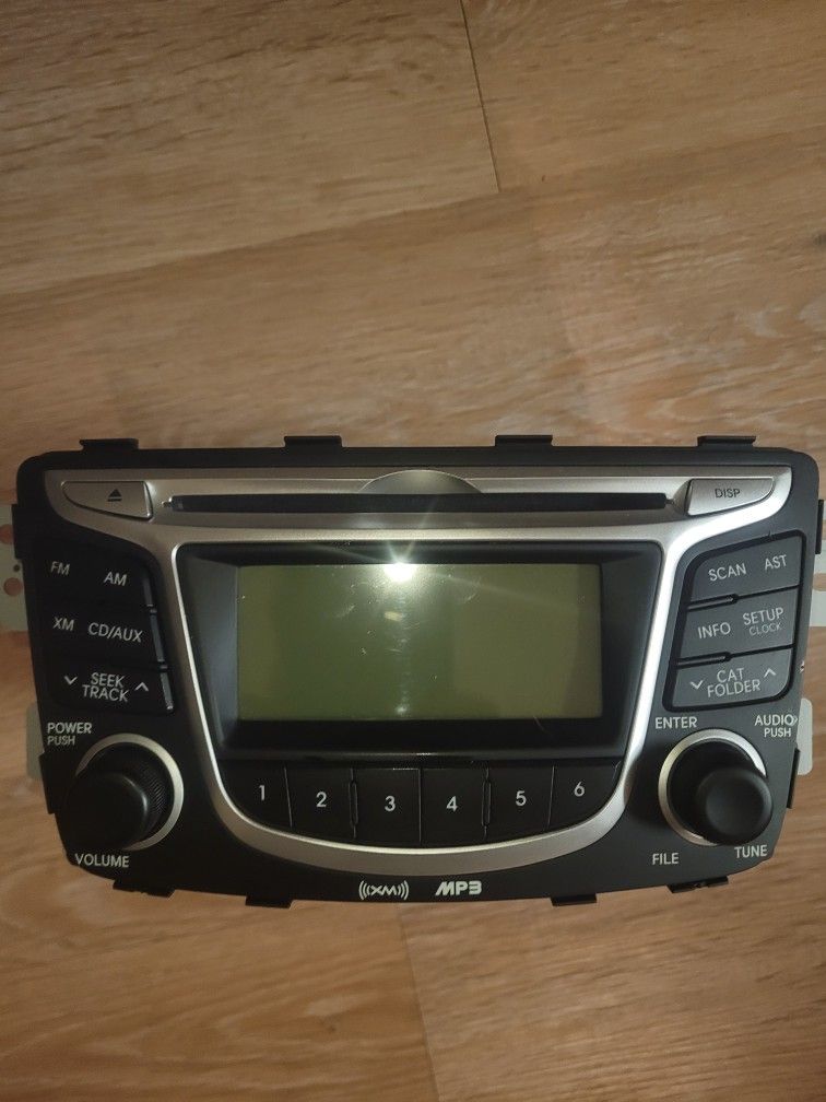 2012-2016 Hyundai Accent Stereo Head Unit Receiver 