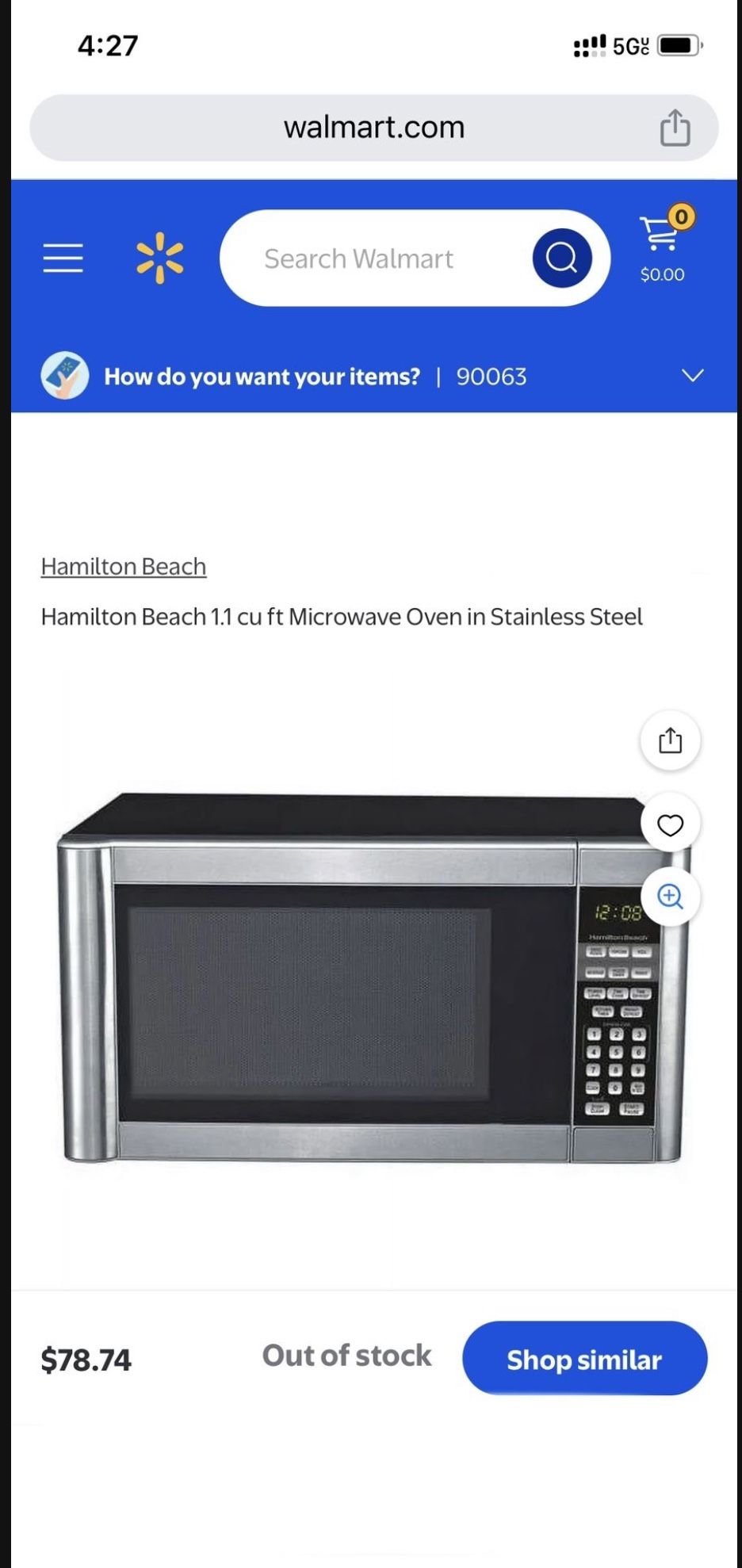 Microwave For Sale