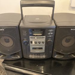 Sony Cd & Radio Am / Fm  Cassette Tape Is Not Work 