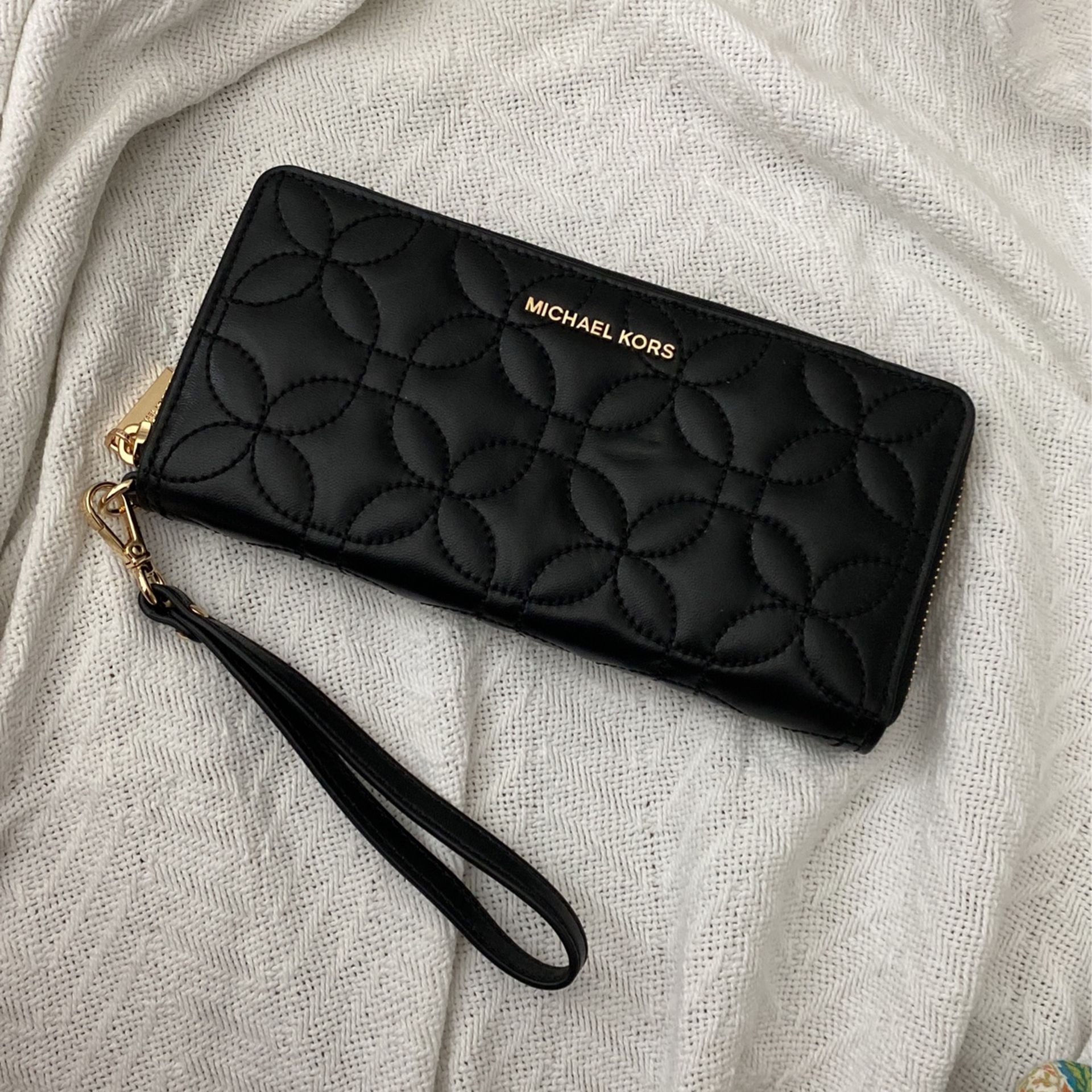 Michael Kors Floral Quilted Wallet