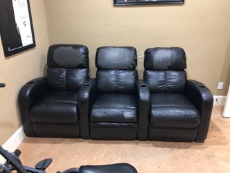 Black couch need to get rid of it