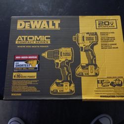 DeWalt 20v Atomic Compact Series Drill/Impact 