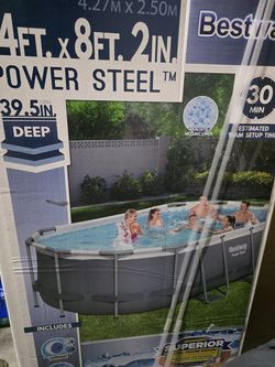 Bestway Power Steel Pool 14ft.x8ft Pool