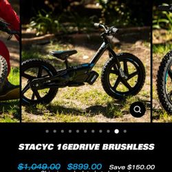 Stacyc Kids Electric Bicycle 