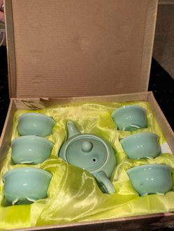 Japanese Koi Fish Tea Set – 7-Piece Set